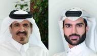 Mohamed bin Twar Al Kuwari (left) and Hassan Al Mulla