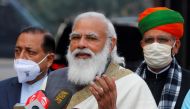 FILE PHOTO: India's Prime Minister Narendra Modi in New Delhi, India, January 29, 2021. REUTERS/Adnan Abidi