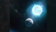 A newfound small white dwarf, called ZTF J1901+1458 and located 130 light-years from Earth, that is slightly larger than the size of the moon in diameter but 1.35 times the mass of our sun, making it both the smallest in size and largest in mass of any kn