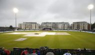 Cricket - Third One Day International - England v Sri Lanka - Bristol County Ground, Bristol, Britain - July 4, 2021 General view of the covers as rain delays play Action Images via Reuters/Matthew Childs
