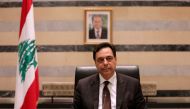 FILE PHOTO: Lebanon's Prime Minister Hassan Diab is pictured at the government palace in Beirut, Lebanon, August 10, 2020. REUTERS/Mohamed Azakir