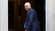 Britain's new Health Secretary Sajid Javid walks in Downing Street, in London, Britain, June 30, 2021. REUTERS/Henry Nicholls