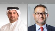 Khaled Al Siddiqi (left) and Mazen Raad