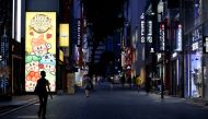 Few people walk on a usually crowded shopping street amid tightened social distancing rules due to the coronavirus disease (COVID-19) pandemic in Seoul, South Korea, July 12, 2021. REUTERS/Heo Ran