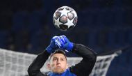 February 24, 2021 Atalanta's Pierluigi Gollini during the warm up before the match REUTERS//File Photo