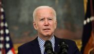 FILE PHOTO: U.S. President Joe Biden makes remarks from the White House after his coronavirus pandemic relief legislation passed in the Senate, in Washington, U.S. March 6, 2021. REUTERS/Erin Scott/File Photo
