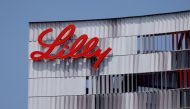 Eli Lilly logo is shown on one of the company's offices in San Diego, California, U.S., September 17, 2020. REUTERS/Mike Blake/File Photo