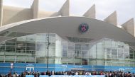 Soccer Football - Fans await the arrival of Lionel Messi in Paris before his expected signing for Paris St Germain - Parc des Princes, Paris, France - August 9, 2021 Fans await the arrival of Lionel Messi outside the Parc des Princes before his expected s