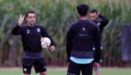Al Sadd at the ongoing training camp in Olot