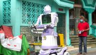 Aseyanto, 53, a resident of the Tembok Gede neighbourhood, operates the 