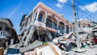 FILE PHOTO: A view shows houses destroyed following a 7.2 magnitude earthquake in Les Cayes, Haiti August 14, 2021. REUTERS/Ralph Tedy Erol NO RESALES. NO ARCHIVES/File Photo
