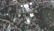 A satellite image shows the Saint Antoine Hospital in Jeremie, after a 7.2 magnitude earthquake struck Haiti, August 15, 2021. SATELLITE IMAGE 2021 MAXAR TECHNOLOGIES/Handout via REUTERS 