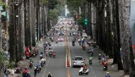 A view shows low traffic on a street in Ho Chi Minh city, amid the coronavirus disease (COVID-19) outbreak, Vietnam August 20, 2021. REUTERS/Stringer