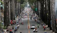 A view shows low traffic on a street in Ho Chi Minh city, amid the coronavirus disease (COVID-19) outbreak, Vietnam August 20, 2021. REUTERS/Stringer
