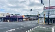An empty street is seen as a lockdown to curb the spread of cases of the coronavirus disease (COVID-19) remains in place in Wellington, New Zealand, August 20, 2021. REUTERS/Praveen Menon/File Photo
