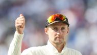 August 28, 2021 England's Joe Root celebrates after winning the match Action Images via Reuters/Carl Recine