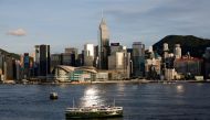 File photo: A Star Ferry boat crosses Victoria Harbour in front of a skyline of buildings in Hong Kong, China June 29, 2020. Reuters/Tyrone Siu/File Photo