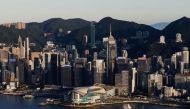 A general view of skyline buildings, in Hong Kong, China July 13, 2021. REUTERS/Tyrone Siu/File Photo