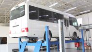 The AAB Commercial Vehicles workshop 
