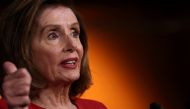 FILE PHOTO: U.S. House Speaker Nancy Pelosi (D-CA) holds her weekly news conference at the U.S. Capitol in Washington, U.S. September 8, 2021. REUTERS/Jonathan Ernst/File Photo
