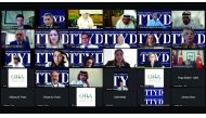 Mehmet Mustafa Göksu, Ambassador of Turkey to Qatar; members of Qatari Hotels Association (QHA) and Turkish Tourism Investors Association (TTYD) during the virtual meeting.