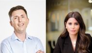 Country Manager at Predica in Qatar Szymon Swiatek (left) and Country Manager at Microsoft Qatar Lana Khalaf