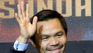 Philippine senator and boxing icon Manny 