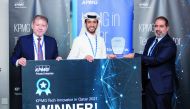 The winner of KTIC-2021 and other officials during the event.
