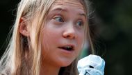 File photo of Swedish climate activist Greta Thunberg