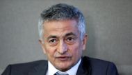 File photo: Lebanon's Finance Minister Youssef Khalil is pictured at the Ministry of Finance in Beirut, Lebanon October 1, 2021. Reuters/Mohamed Azakir/File Photo