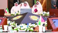 H E Sultan bin Rashid Al Khater, Undersecretary of the Ministry of Commerce and Industry, participating in the GCC Ministerial Committee on Trade and Industry meeting held in Manama, Bahrain. 