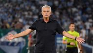 AS Roma coach Jose Mourinho reacts REUTERS/Alberto Lingria/File Photo