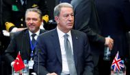 Turkey's Defence Minister Hulusi Akar. (REUTERS/Francois Lenoir/File Photo)