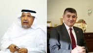 From left: Hafiz Mohammed Al Ajmi, Ambassador of Kuwait to Qatar and Dr. Mustafa Goksu, Ambassador of Turkey to Qatar.