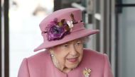 Britain's Queen Elizabeth attends the opening ceremony of the sixth session of the Senedd in Cardiff, Britain October 14, 2021. Jacob King/Pool via REUTERS/File Photo