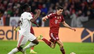 Bayern Munich's Robert Lewandowski scores their fourth goal REUTERS/Andreas Gebert