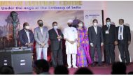 Kuwaq President Muhammad Noushad Aboo with other officials and guests at the event.