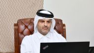 Qatar International Center for Conciliation and Arbitration (QICCA) Board Member for International Relations Sheikh Dr. Thani bin Ali Al Thani participates at the opening session of the third day of ‘Turkey Arbitration Week’ which was held virtually yesterday.  