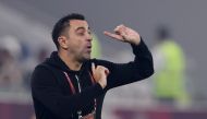 Xavi speaks reacts REUTERS/Ibraheem Al Omari/File Photo