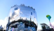 Exterior of the publicly accessible art storage facility Depot Boijmans Van Beuningen is seen in Rotterdam, Netherlands November 5, 2021. REUTERS/Piroschka van de Wouw