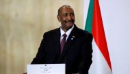 Sudan's General Abdel Fattah al-Burhan attends a news conference in Paris, France, May 17, 2021. REUTERS/Sarah Meyssonnier/Pool/File Photo
