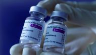 A doctor shows vials of AstraZeneca's COVID-19 vaccine in his general practice facility, as the spread of the coronavirus disease (COVID-19) continues, in Vienna, Austria May 13, 2021. REUTERS/Leonhard Foeger/File Photo