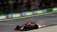 Red Bull's Max Verstappen in action during qualifying REUTERS/Ricardo Moraes