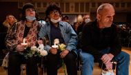 A prayer vigil is held at Lake Point Community Church in Oxford, Michigan where community members prayed for the community and the families of those killed and injured after a deadly shooting at Oxford High School in Oxford, Michigan, north of Detroit, U.S., November 30, 2021. Reuters/Seth Herald