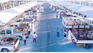 The Um Salal Central Market has a dedicated livestock auction area as well as a slaughterhouse with the capacity of up to 1,000 heads per day.