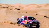 Favourite Nasser Saleh Al Attiyah of Qatar needs merely to finish inside the points to secure his fifth title.