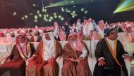 Qatar Chamber (QC) First Vice-Chairman Mohamed bin Ahmed bin Twar Al Kuwari and other dignitaries during the event.