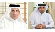 Qatar Airways Group Chief Executive, H E Akbar Al Baker (left) and QIIB Chief Executive Officer Dr Abdulbasit Ahmed Al Shaibei