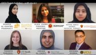 Students participating in the International Interprofessional Case Competition.