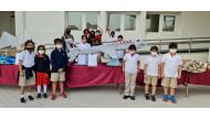 Students during the Qatar National Day celebrations. 
